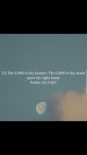 Psalm 121:5 Verse of the Day