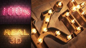 Download Real 3D Light Bulb Kit - FREE Videohive - aedownload.com