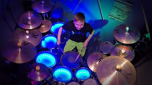 37K views · 971 reactions | After song solo from a NEW vid coming and got a GoPro ! Check it out, the camera is awesome! | Avery Drummer Molek | Facebook