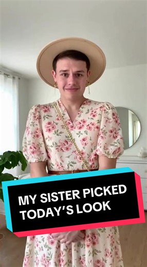 She picked today's look, but should I let her pick my outfits for a WHOLE WEEK? 🗓️💕 Let me know in the comments if you want to see that! #challenge #vlog #outfitideas #crossdressinglife #poll