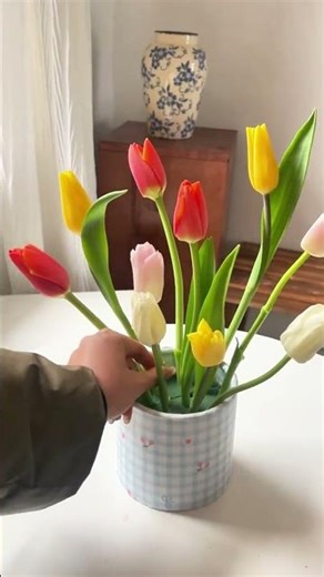 🌷Easy Tulip Flower Box Tutorial — Brighten Your Space This Spring🌿