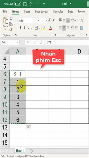 Cách bỏ Ctrl C trong Excel #viral #shorts #exceltips