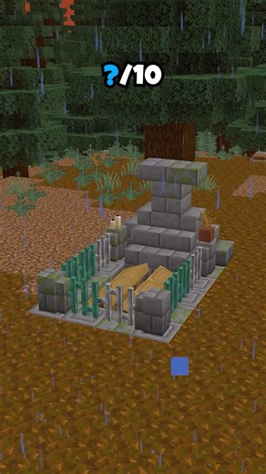 MROCZNY POMNIK w MINECRAFT! #shorts