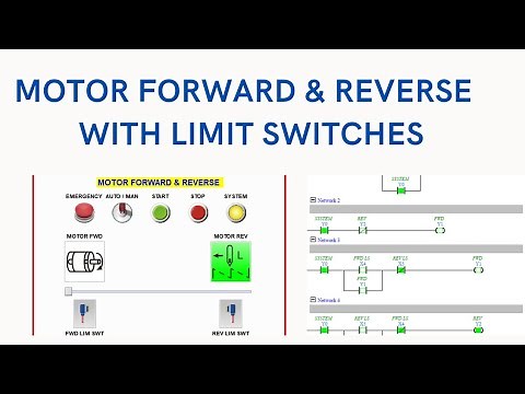 Motor Forward and Reverse with Limit Switch