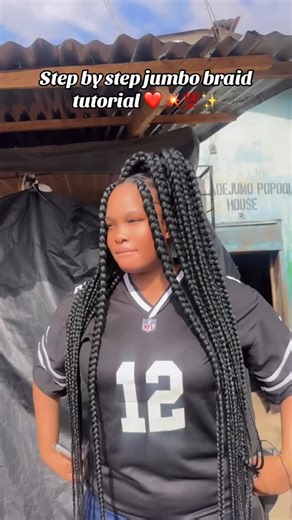 Ayinde Taiwo Silifat on Instagram: "#viral #trendingvidec #reels #fypviraltiktok #hairinspo #fyb #uktiktok #followｍe #jumboboxbraids #braids"