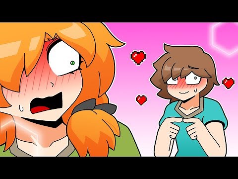 스티브의 애정표현 - Steve's expression of affection | Minecraft anime