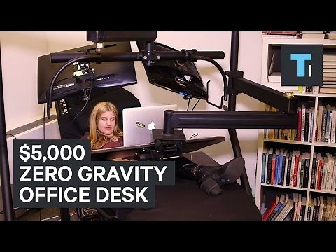$5,000 zero gravity office desk