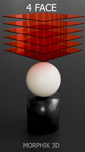 1,000,000 Red 3D Cloth vs Wooden Sphere | Extreme Blender Cloth Simulation Test