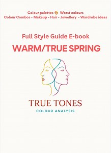 True Spring Farbanalytik-Ratgeber – Warme Töne, Makeup, Haare, Garderobe (PDF) - Etsy.de