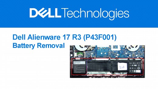 How to Remove the Battery on Alienware 17 R3
