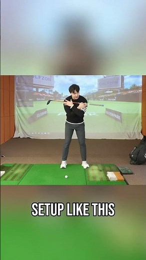 Unlock Your Golf Swing: Perfect Shaft & Shoulder Alignment Secrets! #shorts