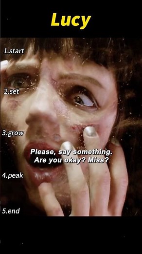 Lucy (2014) | "A Glass of Champagne on the Train Triggers Transformation"