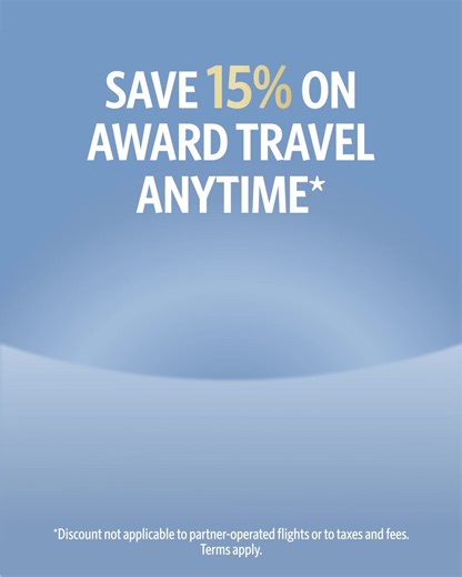 Maximize your travel savings with a Delta SkyMiles® Amex Card. Take 15% off when using miles to book Award Travel on Delta flights with TakeOff 15. | Delta Air Lines