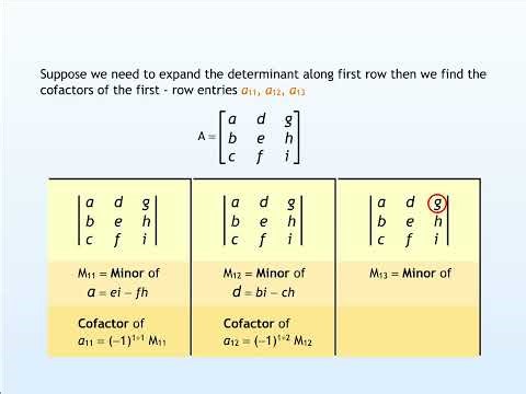 Minors and Cofactors Explained the Easiest Way! Class12 Determinants & Matrices Explained Easily