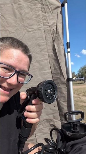 How I Shower in My Van (With a $20 Kmart Pump) 🚿 #Vanlife #VanlifeAustralia #VanlifeShower