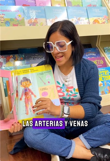 Descubre el cuerpo humano con este libro interactivo