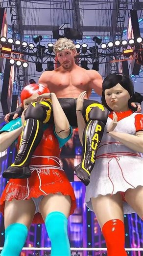 Squid Game Invades WWE 2K25💥#wwe2k25 #shorts