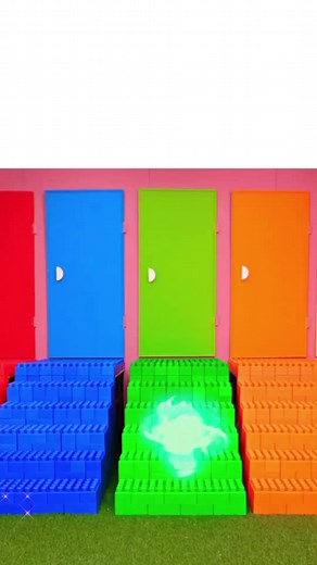 Buscando a Oliver en diferentes puertas 😱😱 | Diana y Roma en Español