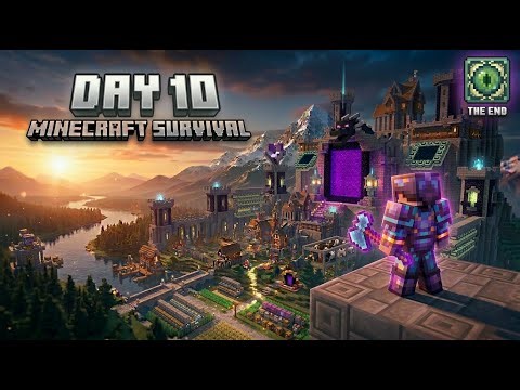 MINECRAFT SMP LIVE DAY 10 🔴 | Public Server Join Now 😱