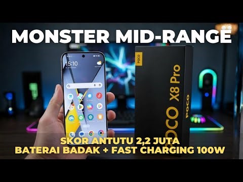 AnTuTu 2.2 MILLION on a Rp. 4 MILLION Phone?! Poco X8 Pro – Indonesia's Mid-Range Monster 2026!