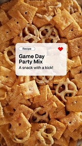Come for the game, stay for the snacks. 🏈😋 Ingredients: 1 box of Cheez-Its 2 cups pretzels 1/2 cup of olive oil 2 packets ranch 1/4 cup Frank’s RedHot Heating instructions: Bake at 250 degrees for 15-20 minutes. | CVS Pharmacy