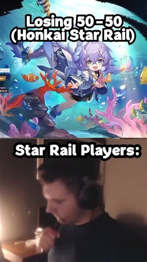 Losing 50-50 in Honkai Star Rail and Genshin Impact is UNFAIR 😭