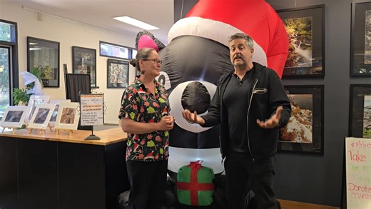 🎄 Important announcement... bloopers and all! 🎄 🎅 #MtFieldChristmasDevil raising funds for the Derwent Valley Community Christmas Lunch. Come visit us, take a selfie with our Christmas Devil and donate to the Community lunch - making sure everyone has someone to celebrate with this Christmas ❤️ #noedits #waterfallscafemtfield | Waterfalls Cafe & Gallery, Mt Field National Park