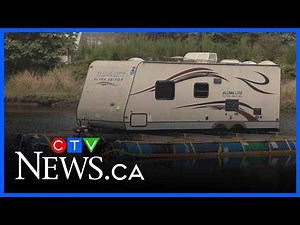Man behind mystery floating RV speaks out