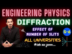 DIFFRACTION OF LIGHT | ENGINEERING PHYSICS | S-6 | ENGINEERING FIRST YEAR | FADU ENGINEER