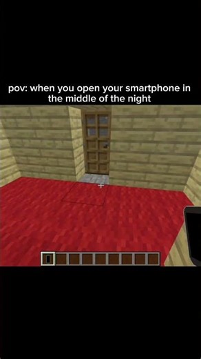 when your mother's wake in midnight..... #minecraft