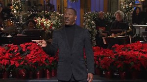 Eddie Murphy jokes about Bill Cosby on Saturday Night Live