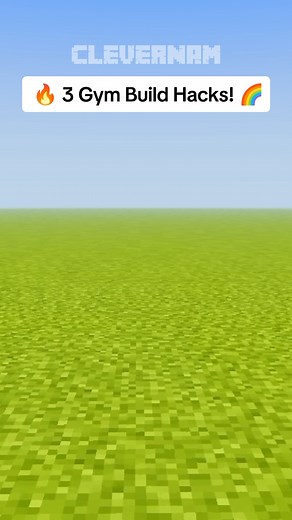 3 Gym Build Hacks for Minecraft