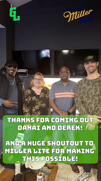 1.4K views · 13 reactions | Thanks to Miller Lite, we gained two friends and had a blast this past Sunday! @millerlite | Green Light with Chris Long | Facebook