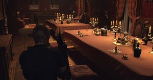 Resident Evil 4 Dining Hall bell puzzle solution, how to get Serpent Head