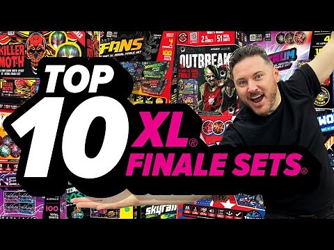 Top 10 XL Finale Sets To Buy For 2023 with Doug! | Red Apple Fireworks