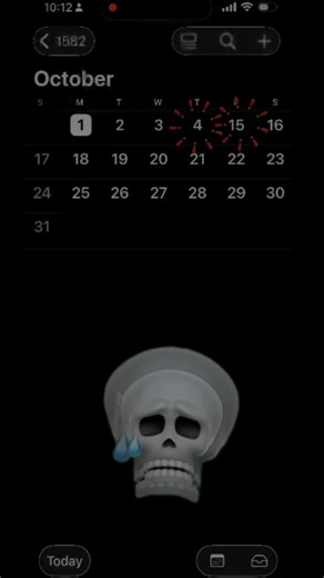⚡IPHONE CALENDAR 🤯