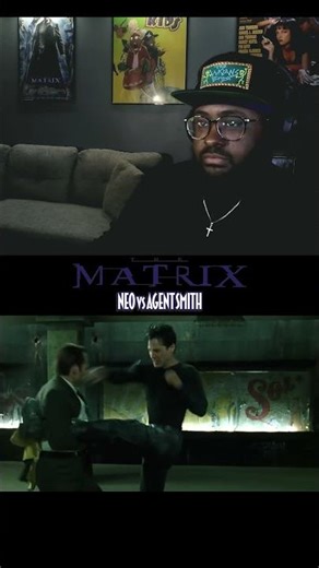 Neo vs Agent Smith pt.2 - MATRIX FIGHTS #matrix #anime #action #fighting #movie #comics