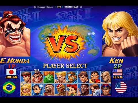 Super Street Fighter 2x : Grand Master Challenge | Sebosao_Games (Bra) Vs MISTER-KUJO (Usa) FT9