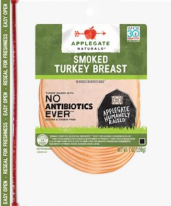 Products - Deli Meat - Natural Smoked Turkey Breast - Applegate
