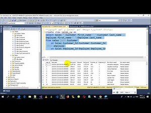 التحكم بالاستعلامات sql server views