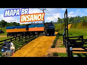 🔥O MELHOR MAPA BR PARA ETS2! Você precisa ver isso! 🇧🇷🚛