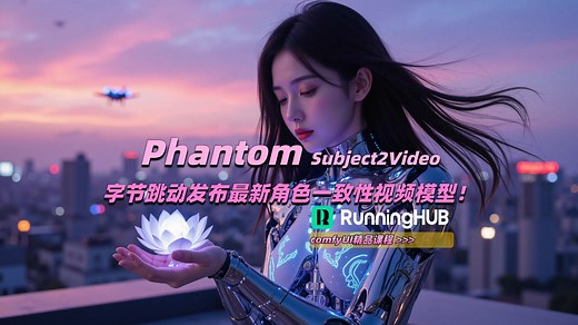 字节跳动最新角色一致性视频生成 Phantom Subject2Video 重磅来袭！_哔哩哔哩_bilibili
