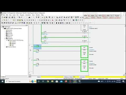 CARA MENGGUNAKAN FUNGSI COMPARE PADA CX PROGRAMMER