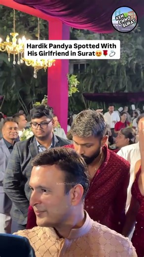 Hardik Pandya With His Girlfriend ❤️😍💍 #kemchhosurat #hardikpandya
