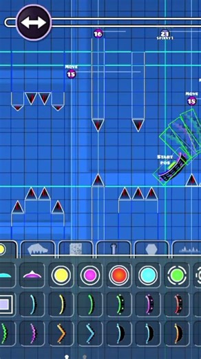 sneak peak of new layout I'm going to finish this first and then make a ORBIT themed level