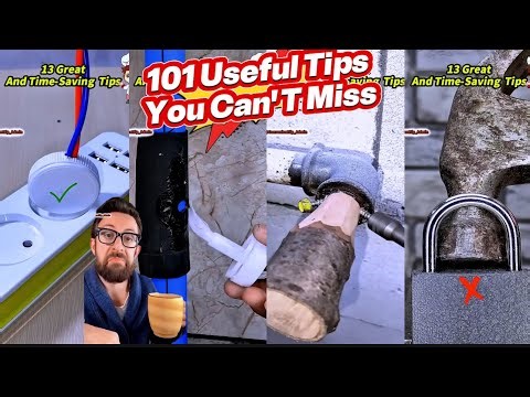 Great tips to save time and effort .p123 #usefultips #lifehacks #tipsandtricks #diy #tools