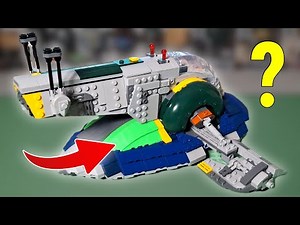 I built the Ultimate Lego Star Wars Slave 1 Playset using 75243