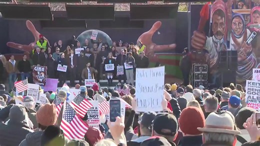 WATCH LIVE: Texas Rep. Talarico holds “STOP ICE” Rally with neighbors, elected officials, and more to stand up against the Trump Administration's recent ICE actions. | CBS Austin