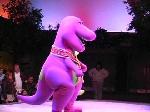 Universal Studios Florida - Barney Live Action Christmas Stage Show 2010