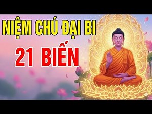 Tụng 21 Biến Chú Đại Bi theo Thầy Thích Trí Thoát, có chữ to, dễ tụng theo, mau thuộc ! MAY MẮN